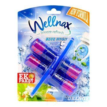 Wellnax Blue Water Туалетний блок Лимон 2*50 г WBWWCBL250 фото