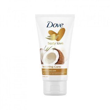 Крем для рук Dove Кокос та мигдальне молочко 75 мл (8710447275313) 450.52.050 фото