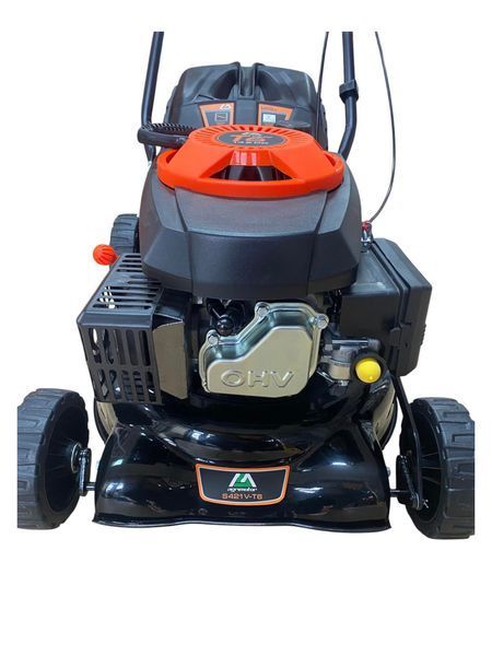 Газонокосарка бензинова самохідна Agrimotor модель S421V-T6 робоча ширина 42см 101504 фото