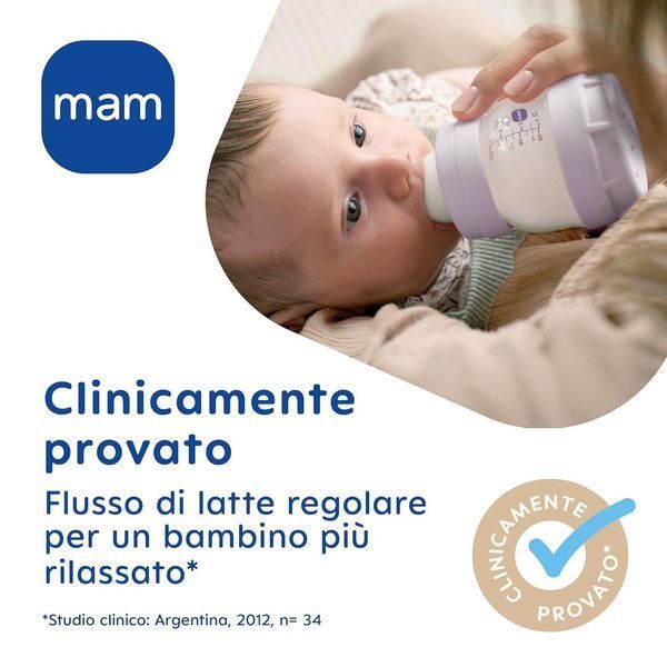 Пляшечка MAM Easy Start Anti-Colic для новонароджених W25-ED9639 фото
