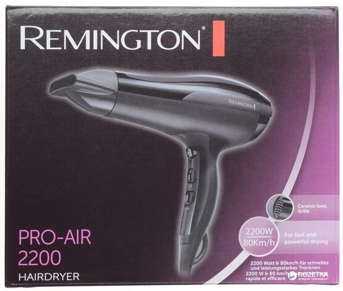 Фен REMINGTON D5210, 2200 Вт D5210 фото