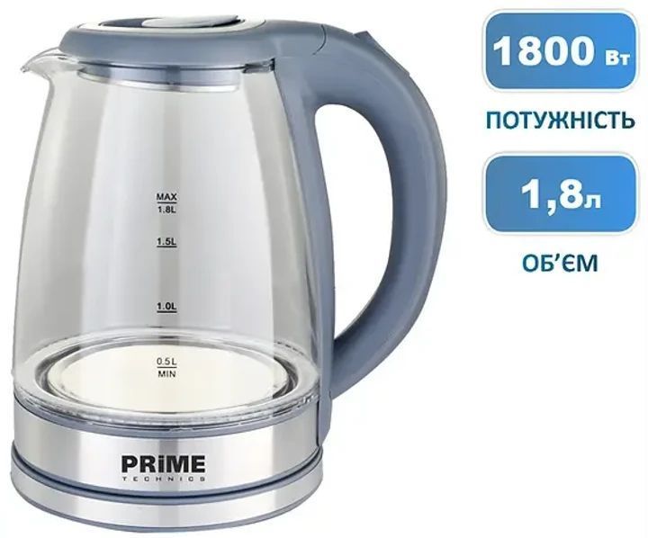 Чайник PRIME Technics PKG 1808 G PKG 1808 G фото