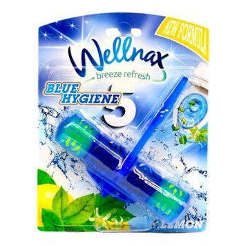 Wellnax Blue Water Туалетний блок Лимон 1 шт 50 г WBWWCBL50 фото