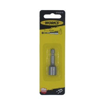 Вставка з шестигранним хвостовиком 10x45 (магніт) Work's 11210MNR/2753515 2753515/11210MNR фото