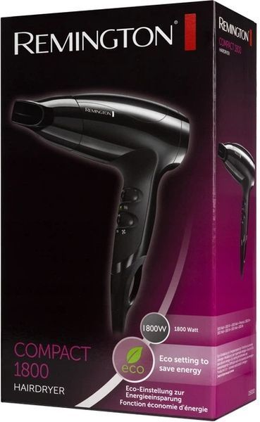 Фен REMINGTON D5000 Travel, 1800 Вт D5000 фото