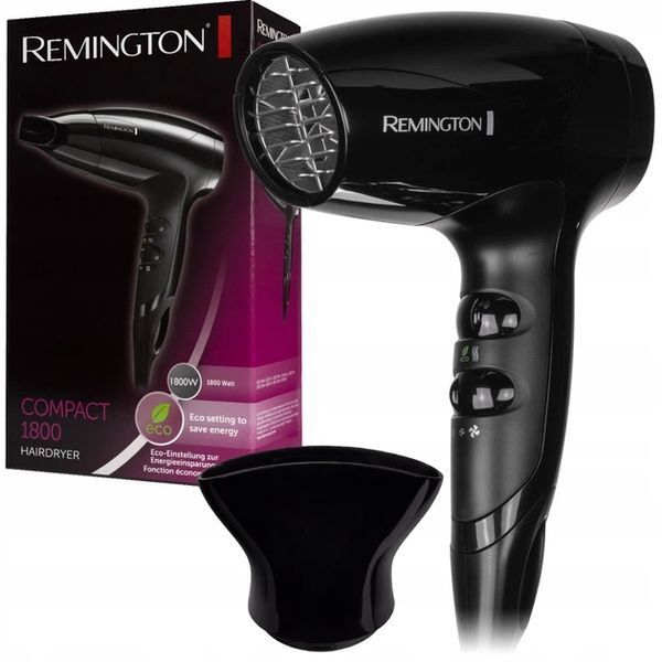 Фен REMINGTON D5000 Travel, 1800 Вт D5000 фото