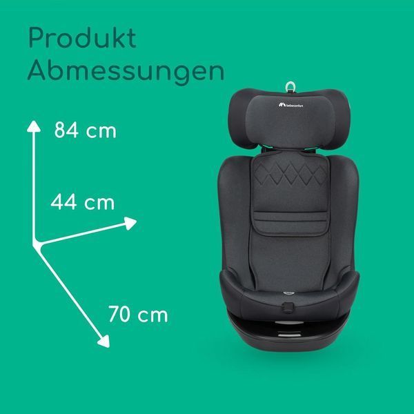 Автокрісло Bebeconfort EvolveFix i-Size 40&ndash;150 см, 360&deg; W25-ED7987 фото