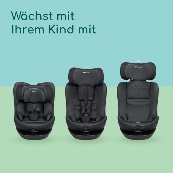 Автокрісло Bebeconfort EvolveFix i-Size 40&ndash;150 см, 360&deg; W25-ED7987 фото