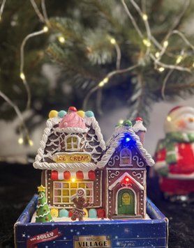 Magic Village LED-сцена &laquo;Магазин морозива&raquo; 15&times;18 см LED1518I фото