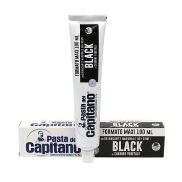Pasta Del Capitano зубна паста MAXI Carbone 100 мл (8002140632204) PTCM100 фото