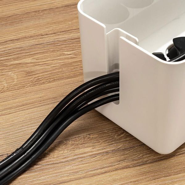 Reer CableGuard коробка для кабелів, біла W25-ED9727 фото