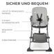 Стільчик для годування Kinderkraft Foldee W25-ED8591 фото 6
