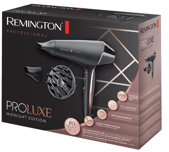 Фен REMINGTON AC9140B ProLuxe Midnight Edition AC9140B фото