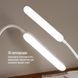 Настільна LED лампа ColorWay Portable & Flexible з вбудованим акумулятором White CW-DL06FPB-W фото 8