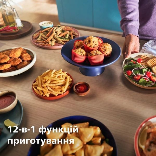 Мультипіч PHILIPS NA120/00, 1500 Вт/4,2л/12 програм/механічне керування NA120/00 фото
