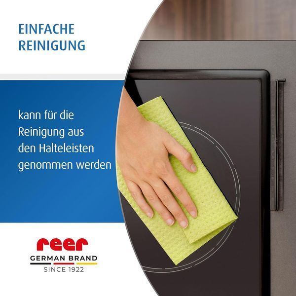 Захист для плити reer Basic, розсувний 55&ndash;61 см, сріблястий W25-ED9088 фото