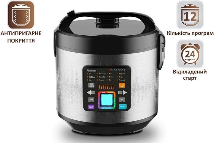 Мультиварка PRIME Technics PMC 1286 Color Cook PMC 1286 Color Cook фото