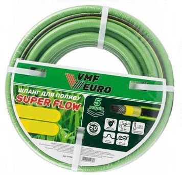 Шланг для поливу VMF EURO Super Flow 1/2" 25 м 101983 фото