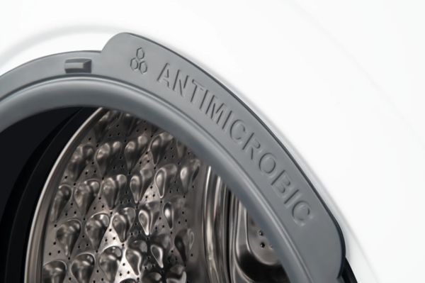 Пральна машина HANSA WHG714SD1W, 7кг/1400об./Дисплей/Інвертор/Функц.прання з парою/Чорний люк WHG714SD1W фото