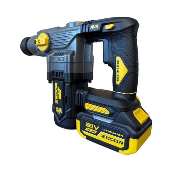 Перфоратор акумуляторний ZEGOR EHPP-21BL-30 21V бочковий 3.5 Дж EHPP-21BL-30 фото