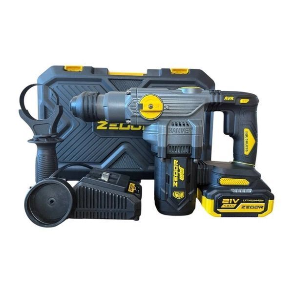 Перфоратор акумуляторний ZEGOR EHPP-21BL-30 21V бочковий 3.5 Дж EHPP-21BL-30 фото