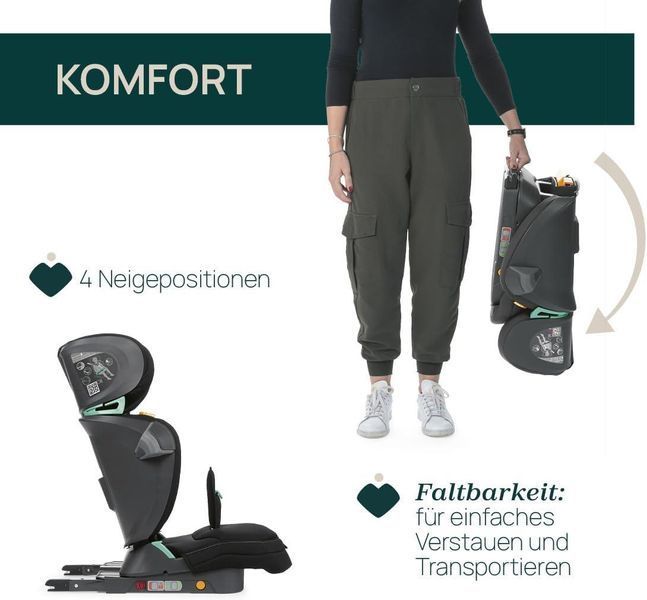 Автокрісло Chicco Fold&Go i-Size, Isofix W25-ED9069 фото