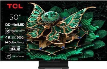 Телевізор TCL 50C79K, 50", Mini LED, 4K UHD, 144 Гц, Google TV 50C79K фото