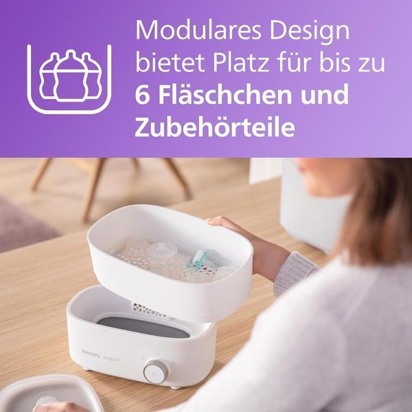 Стерилізатор-сушарка для пляшечок Philips Avent SCF293/00 (Premium) W25-ED9143 фото