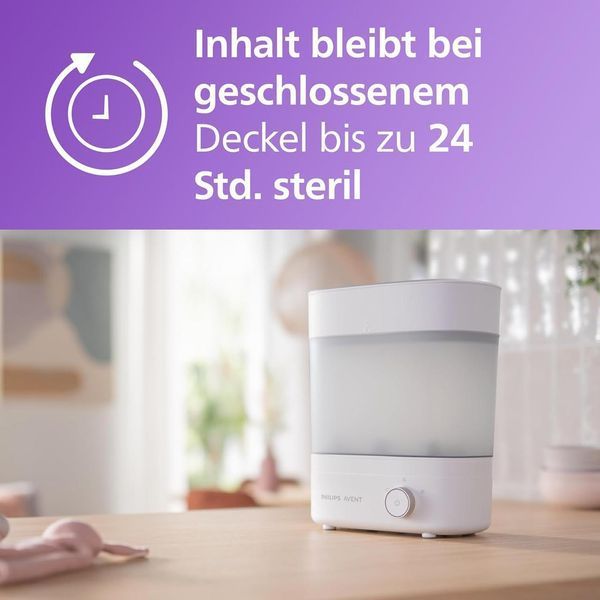 Стерилізатор-сушарка для пляшечок Philips Avent SCF293/00 (Premium) W25-ED9143 фото