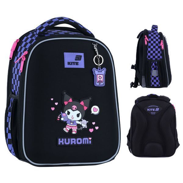 Рюкзак каркасний Kite Kuromi (HK26-555S-3) HK26-555S-3 фото