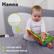 Захисний бар&rsquo;єр для ліжка Lionelo Hanna, 150&times;66 см W25-ED8922 фото 5
