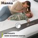 Захисний бар&rsquo;єр для ліжка Lionelo Hanna, 150&times;66 см W25-ED8922 фото 3