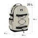 Рюкзак GoPack Education Teens бежевий (GO25-186L-4) GO25-186L-4 фото 2