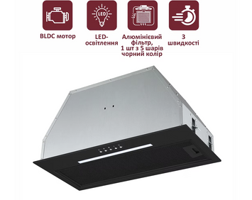 Витяжка PRIME Technics PVBI 10061 B PVBI 10061 B фото
