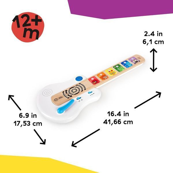Дерев&rsquo;яна гітара Baby Einstein Hape Strum Along Songs Magic Touch W25-ED9018 фото