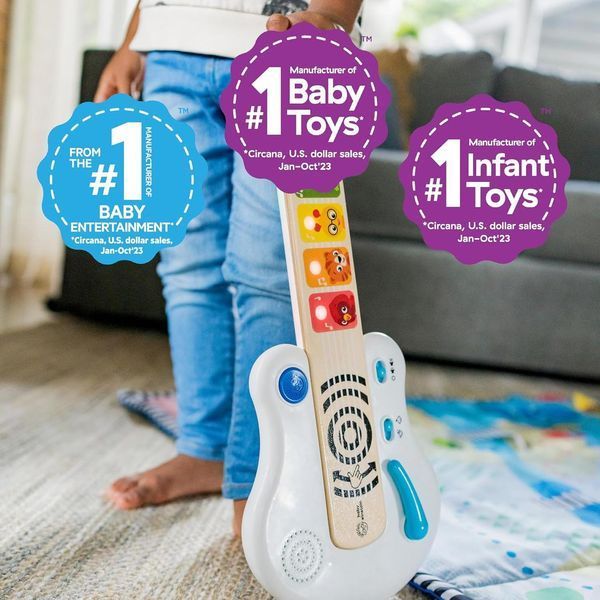 Дерев&rsquo;яна гітара Baby Einstein Hape Strum Along Songs Magic Touch W25-ED9018 фото