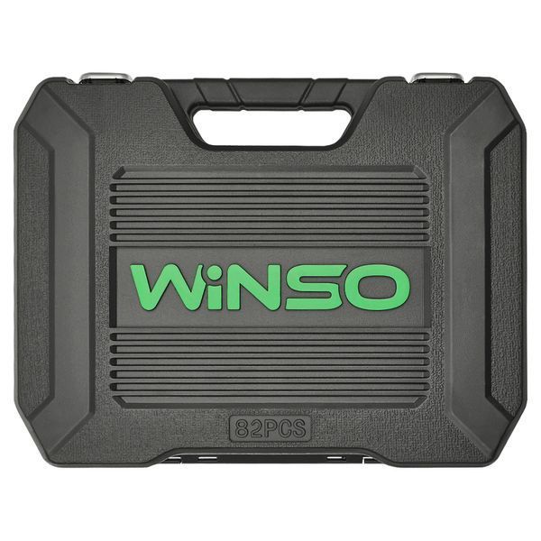 Професійний набір інструментів в кейсі WINSO Pro 1/2", 1/4" 72 T, CR-V, 82 од. (4шт/ящ) 924082 фото