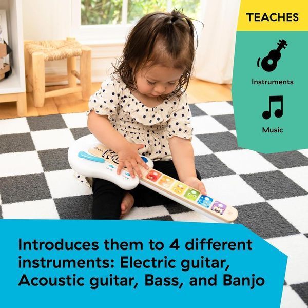Дерев&rsquo;яна гітара Baby Einstein Hape Strum Along Songs Magic Touch W25-ED9018 фото