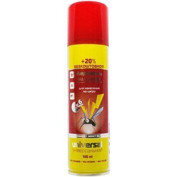 Anti Mosquito Аерозоль від комарів 100 мл (4820055140041) ANMOS100 фото