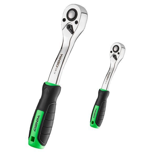 Професійний набір інструментів в кейсі WINSO Pro 1/2", 1/4" 72 T, CR-V, 73 од. (4шт/ящ) 924073 фото
