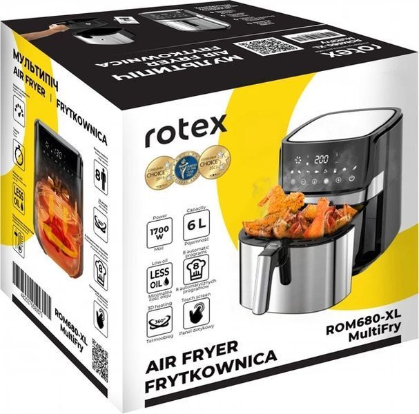 Мультипіч Rotex ROM680-XL MultiFry 6.5л 1700Вт ROM680-XL фото