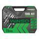 Професійний набір інструментів в кейсі WINSO Pro 1/2", 1/4" 72 T, CR-V, 73 од. (4шт/ящ) 924073 фото 1