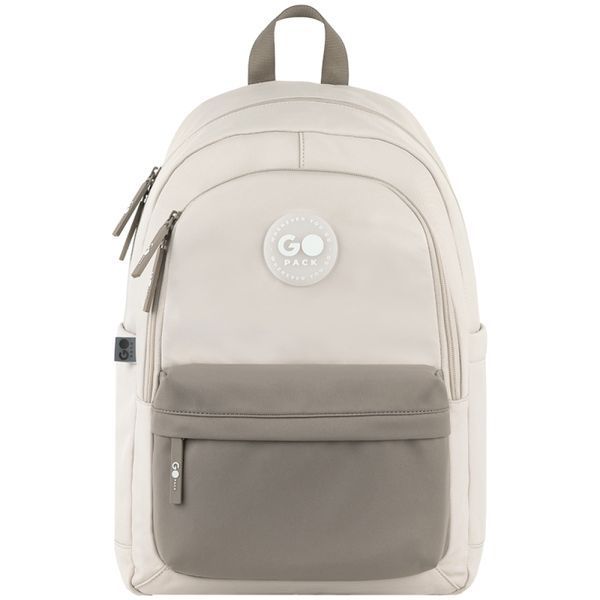 Рюкзак GoPack Education Teens бежевий/коричневий (GO26-141L-1) GO26-141L-1 фото