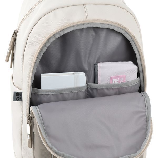 Рюкзак GoPack Education Teens бежевий/коричневий (GO26-141L-1) GO26-141L-1 фото