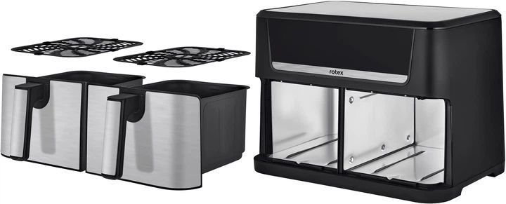 Мультипіч Rotex ROM1210-2XL MultiFry DUO 12л 2800Вт ROM1210-2XL фото