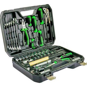 Набір інструментів WINSO PRO 1/2&Prime; + 1/4&Prime; 56шт 924056 фото