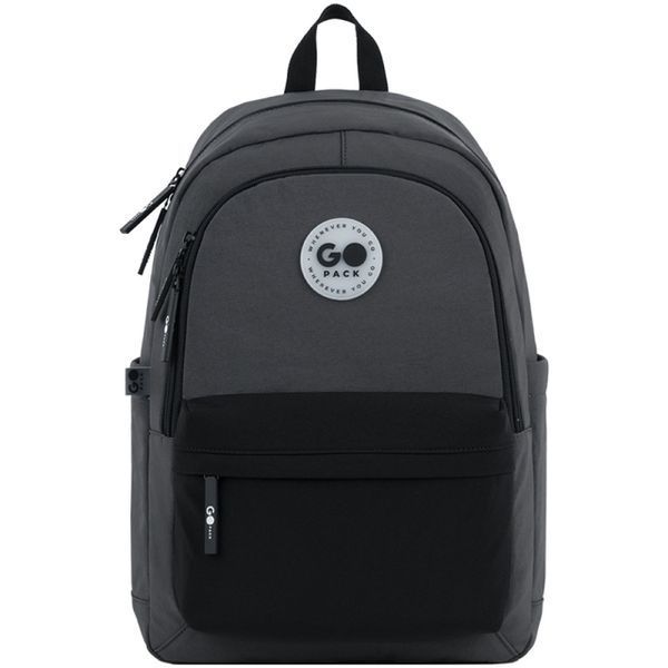 Рюкзак GoPack Education Teens чорний/сірий (GO26-141L-4) GO26-141L-4 фото