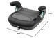 Автокрісло-бустер Peg Perego Viaggio Shuttle Isofix 125&ndash;150 см, чорне W25-ED8951 фото 9