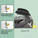 Автокрісло-бустер Peg Perego Viaggio Shuttle Isofix 125&ndash;150 см, чорне W25-ED8951 фото 7
