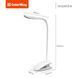 Настільна LED лампа ColorWay Flexible & Clip з вбудованим акумулятором White CW-DL04FCB-W фото 3